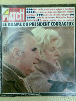 Paris-Match - - Maladie de Georges Pompidou