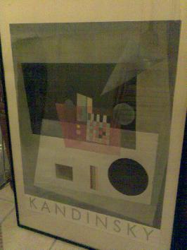 Reproduction ( affiche ) de Kandinsky