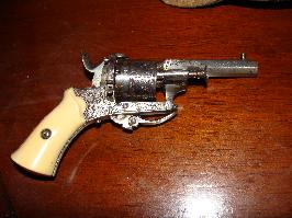 Revolver a broche 5 mm ivoire DF - sys.Lefaucheux