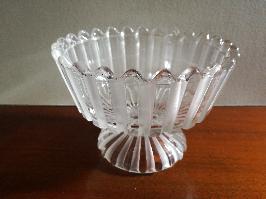 Coupe cristal piedouche Baccarat